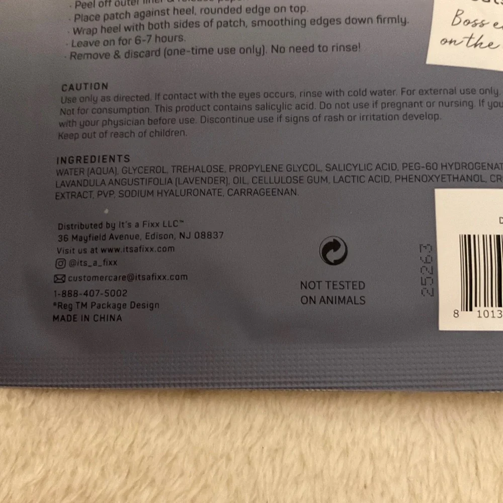 Soft As Heel Oil-Gel Heel Patch - Blue - spa•scentials